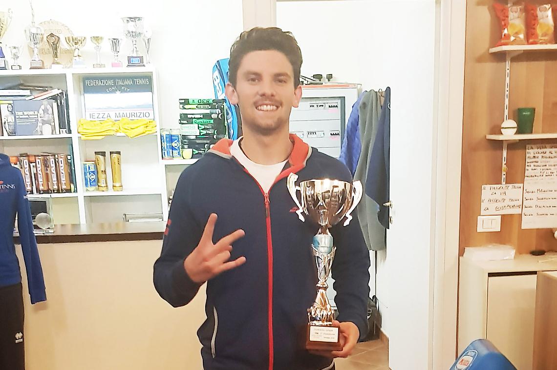 TENNIS. Manzetti del San Mauro Country Club vince l’Open di Ivrea
