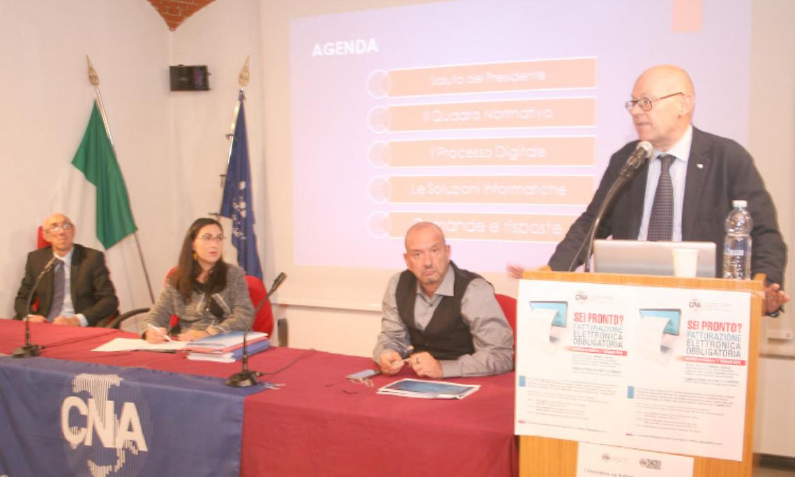 CHIVASSO. La fatturazione elettronica non ha più segreti con CNA