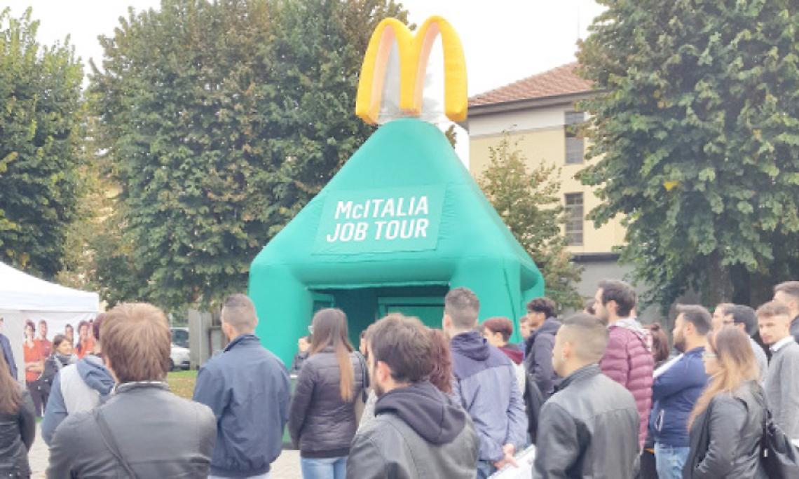 SAN MAURIZIO. 530 curricula per i 40 posti di lavoro da McDonald’s