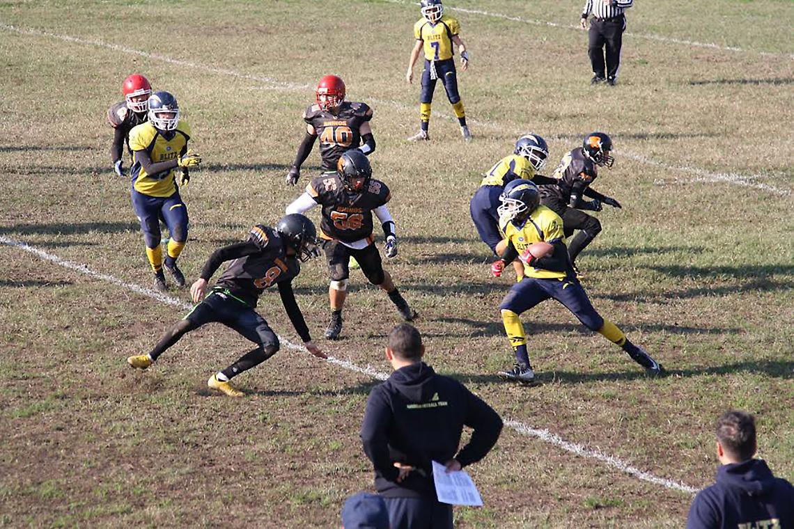 FOOTBALL AMERICANO. Niente da fare per l'Under 16 dei Blitz Balangero contro i Rhinos