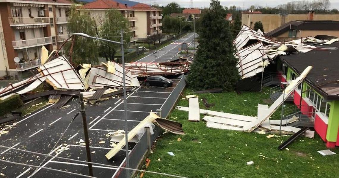CAFASSE. "Scuola devastata, la ricostruiremo pi&ugrave; bella di prima"