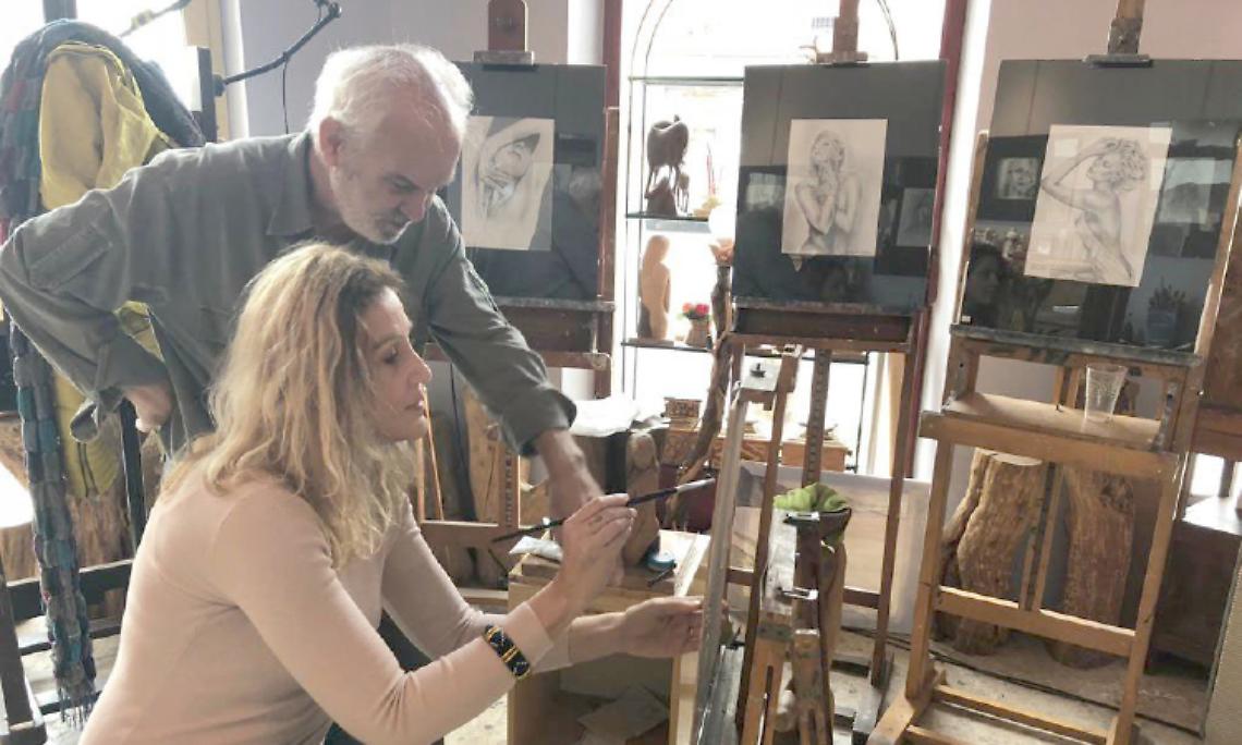 BRANDIZZO. “Se sono viva lo devo all’arte” Antonella Cerabona si racconta