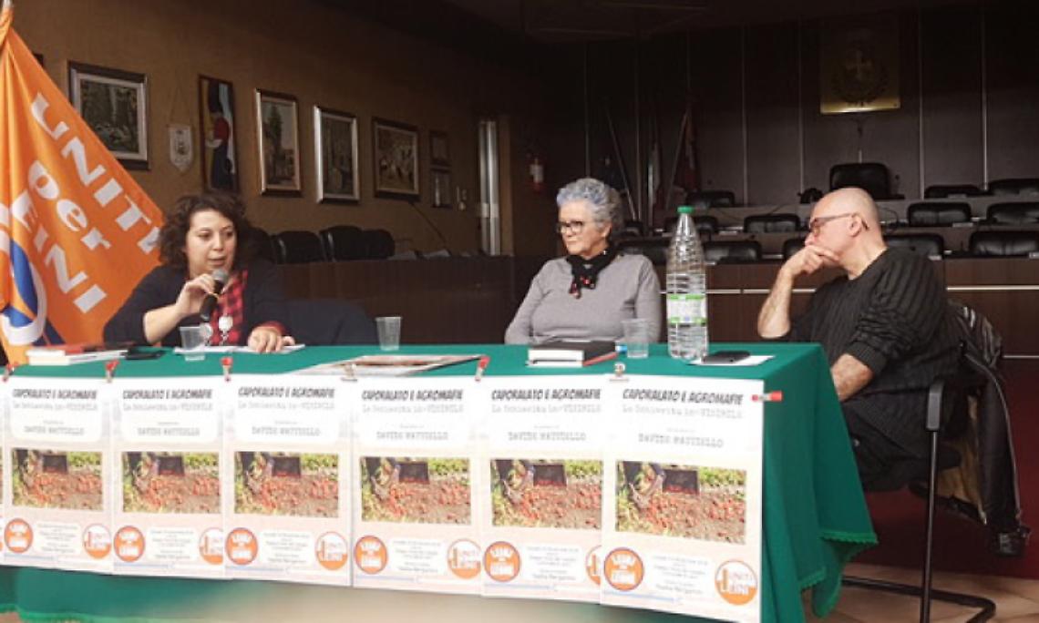 LEINI. Caporalato e agromafie, l’incontro giovedì scorso nel salone consiliare