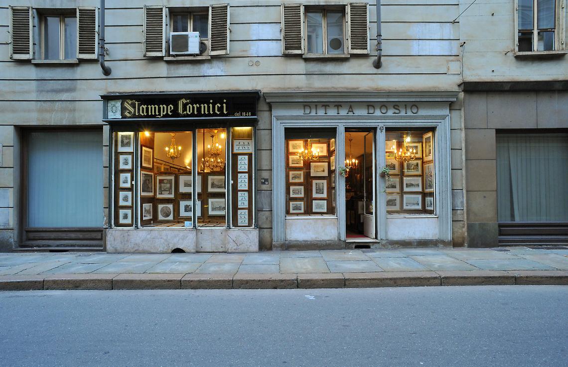 TORINO. Compie 170 anni l'antica corniceria torinese Ditta Dosio