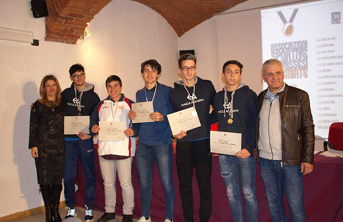 EVENTI. I campioni di oggi e di domani premiati in occasione di “Omaggio allo Sport”