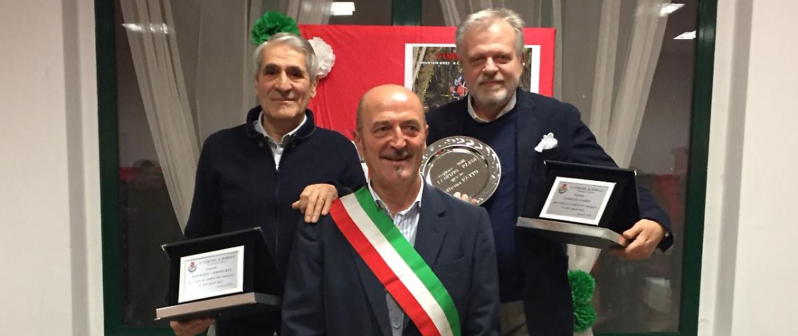 BUROLO. Sono i campioni Armando Campessato e Fabrizio Pardi i burolesi d'oro