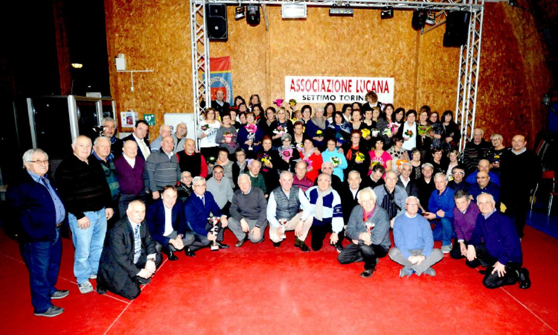 SETTIMO. L’associazione Lucana è forte anche nella “scopa a tre carte”