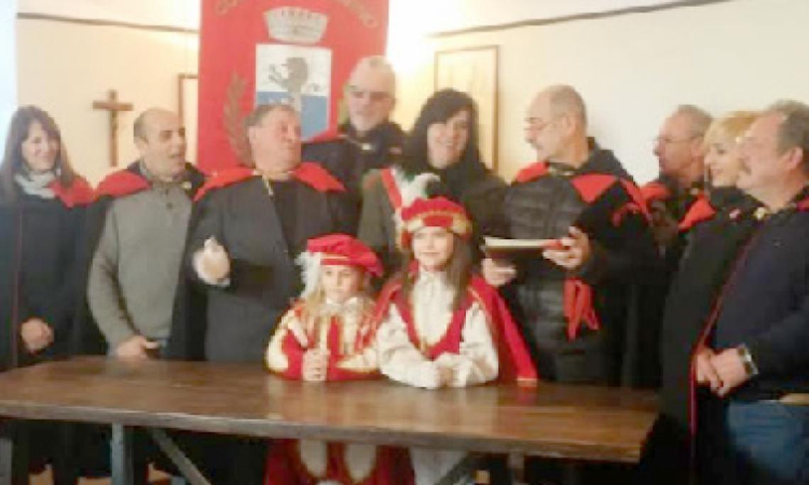 CARAVINO. Marta Gallo e Sofia Tognato, paggette 2019