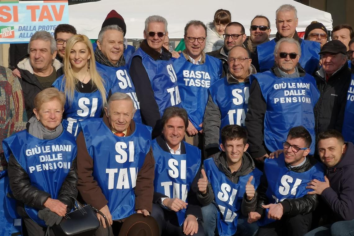 ROMA. FI: "gilet azzurri" a Novara, sì Tav, sfrattiamo Chiamparino
