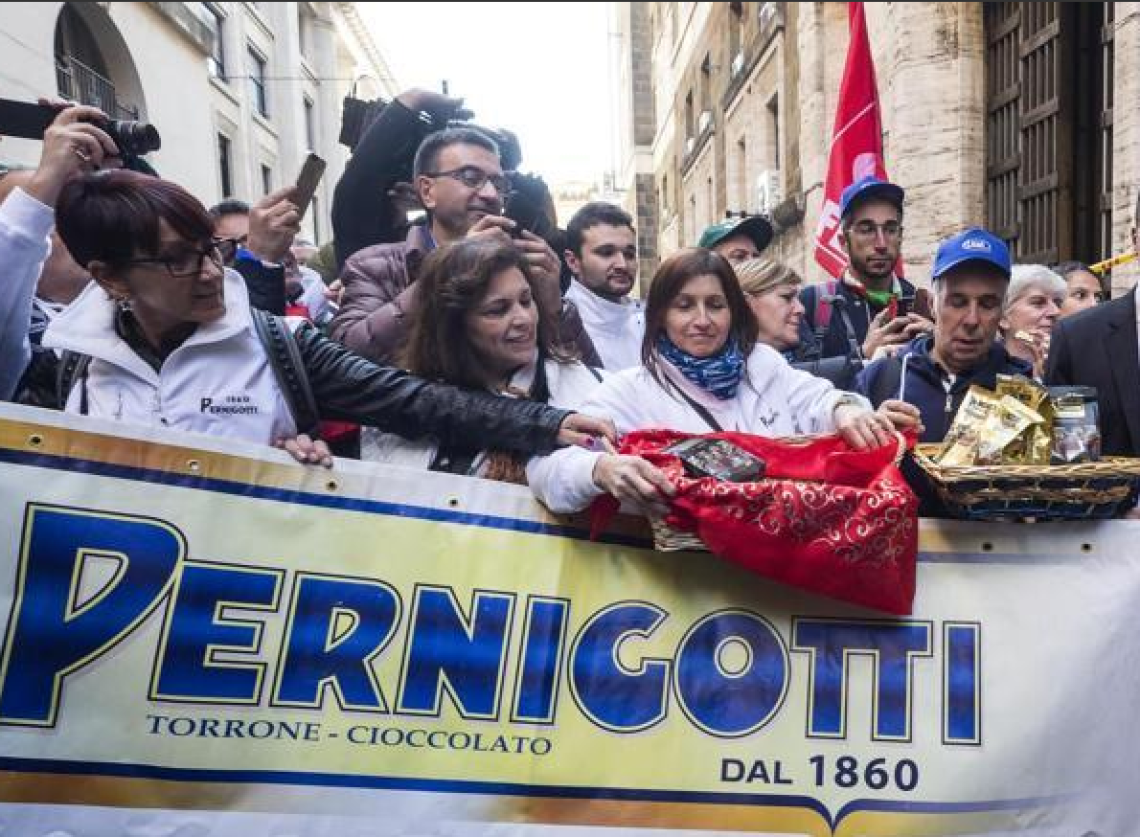 ALESSANDRIA. Pernigotti: fiducia sindacati, c'è l'interesse della Sperlari