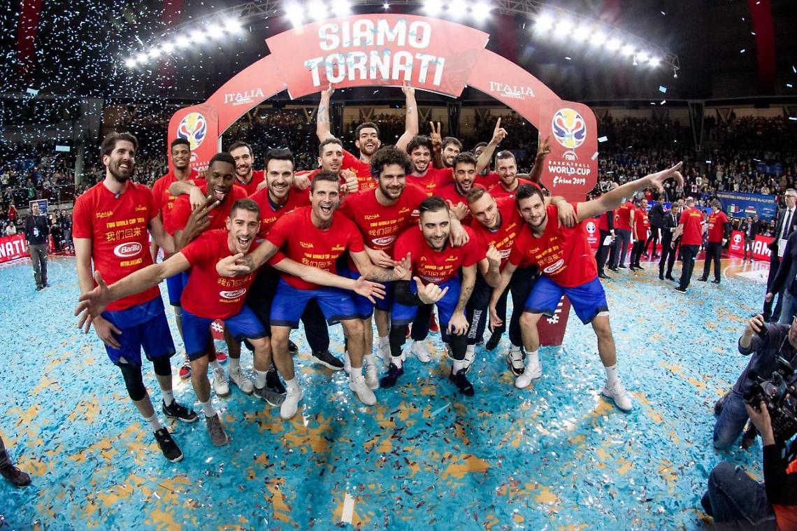 BASKET. Dopo 13 anni la Nazionale Italiana maschile torna ai Campionati Mondiali