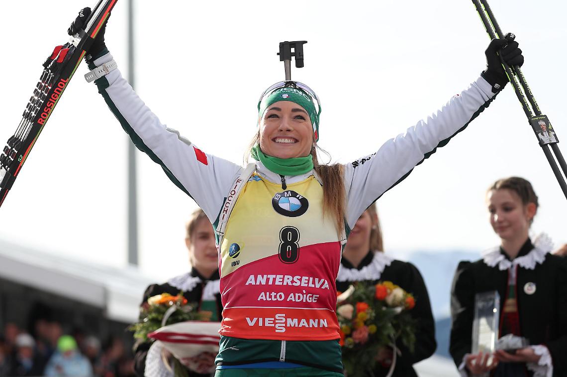 BIATHLON. Storico trionfo azzurro con Wierer in Coppa del Mondo