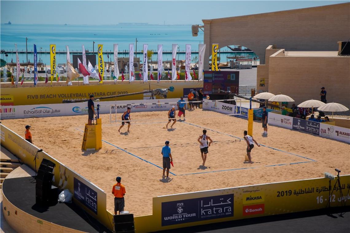 BEACH VOLLEY. Nicolai e Lupo agli ottavi di finale della tappa di Doha del World Tour 4 stelle