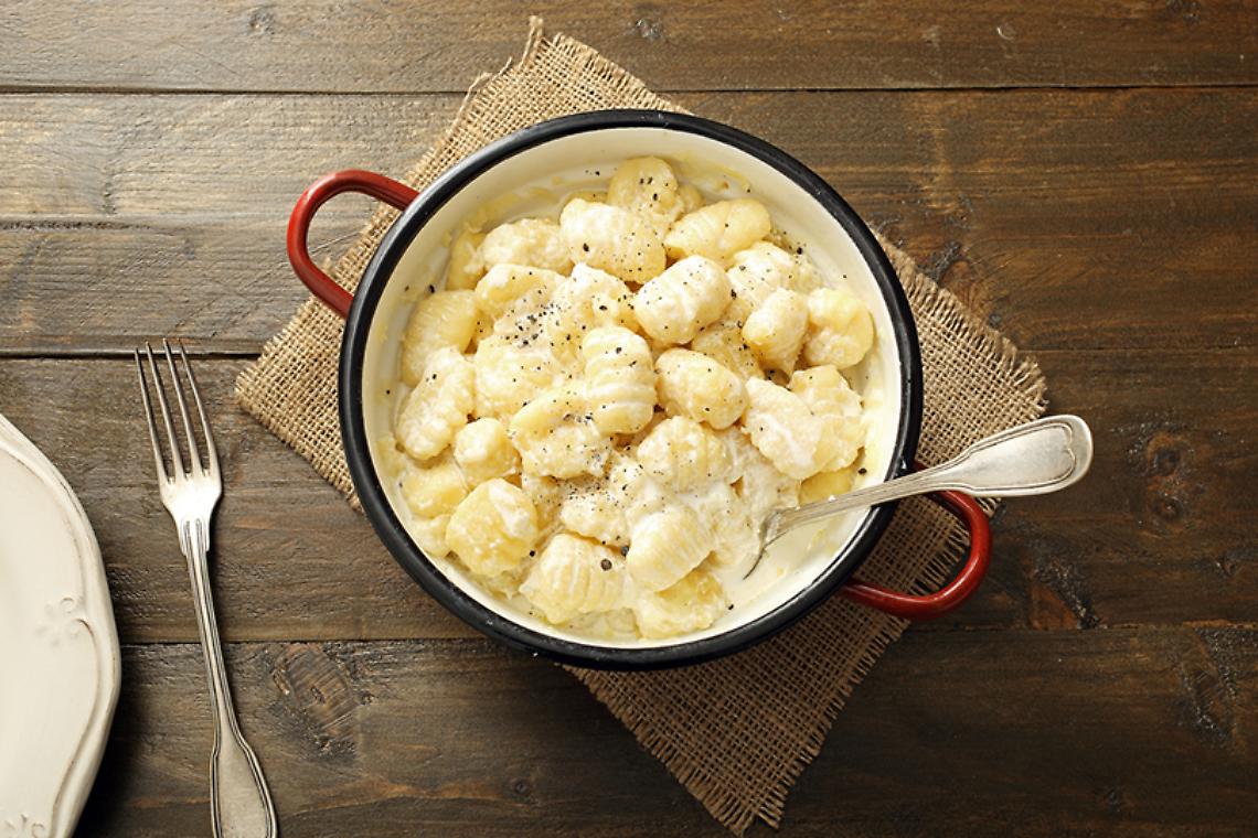 gnocchi di patate alla bava
