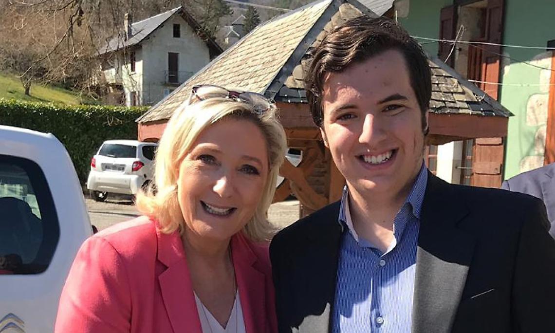 IVREA. La Lega giovani del Canavese in Savoia ha incontrato il leader della destra Marine Le Pen
