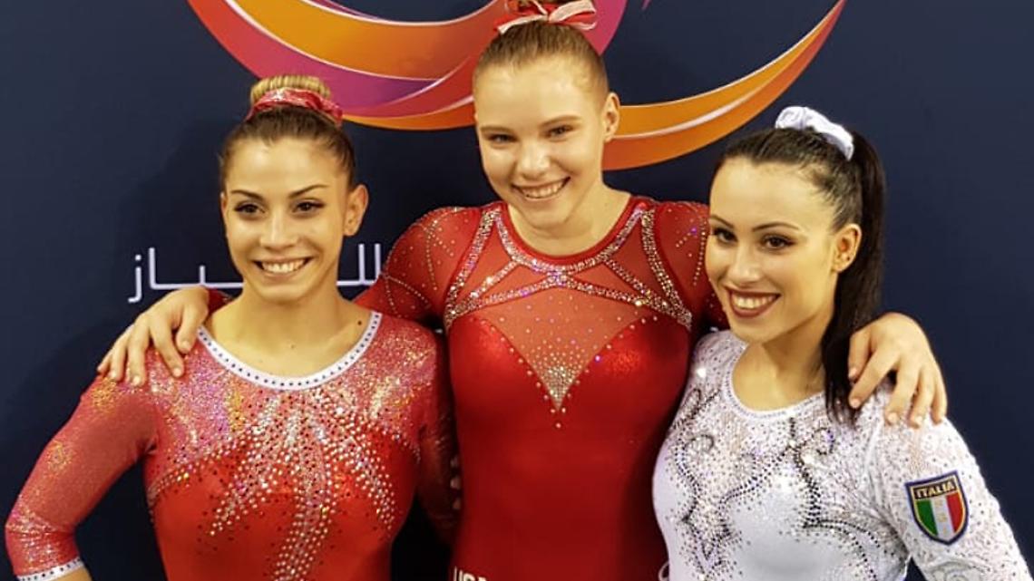GINNASTICA ARTISTICA. Mori e Ferrari seconda e terza a Doha nel corpo libero