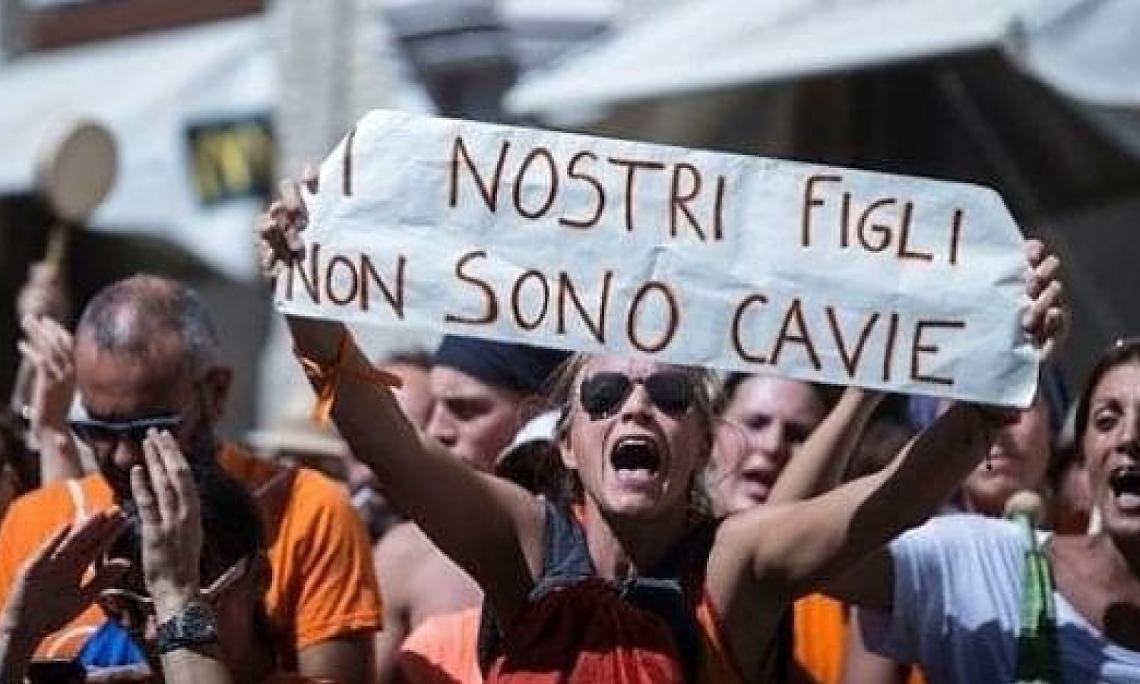 TORINO. Vaccini: No Vax, basta cavallo Troia di big pharma