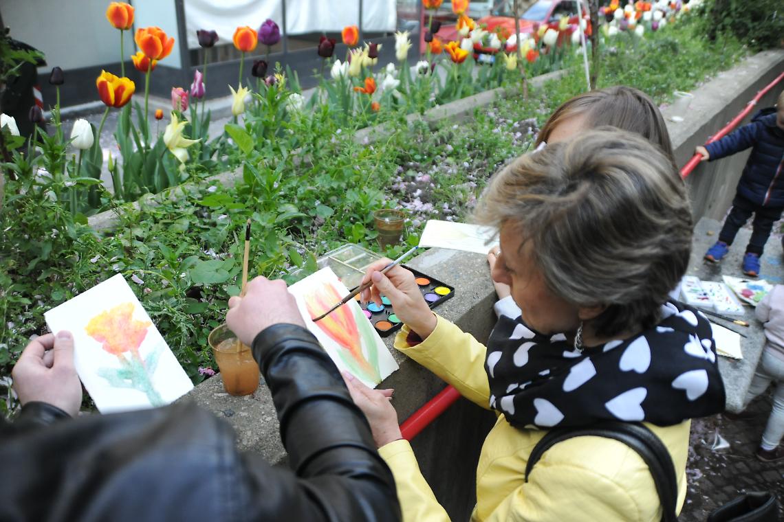 TORINO. Arte tra i tulipani
