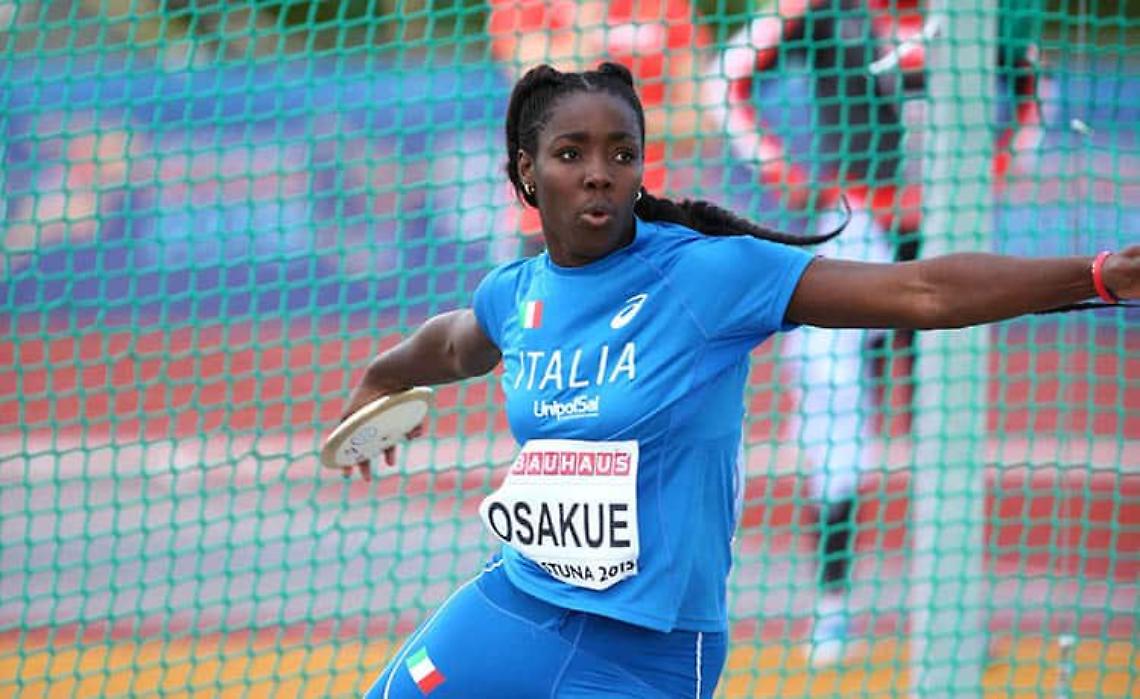 ATLETICA LEGGERA. Osakue stacca il pass per i Campionati Mondiali di Doha nel lancio del disco