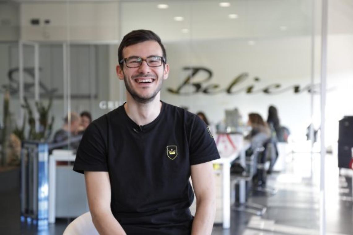BUTTIGLIERA ALTA. Marco, 25 anni e un futuro davanti: "Nel Gruppo Re Italia vince lo spirito di squadra"