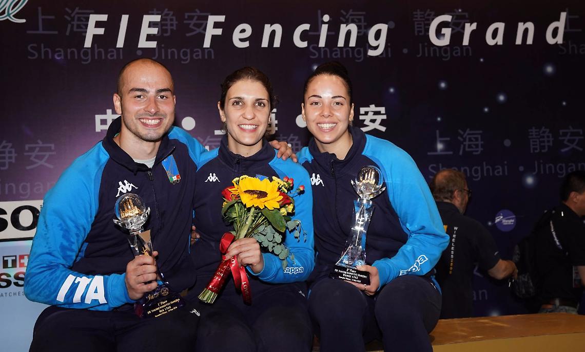SCHERMA. A Shanghai è grande Italia nel Grand Prix FIE di fioretto maschile e femminile
