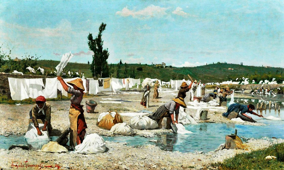 SETTIMO. C’erano una volta i lavatoi