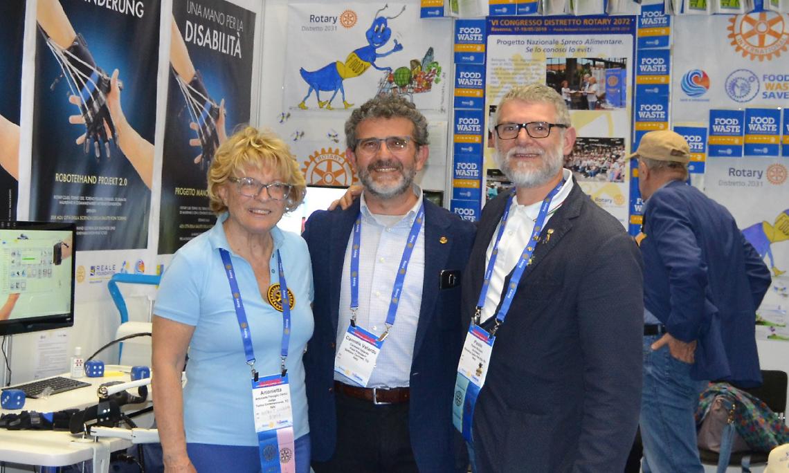 SETTIMO. Velardo rappresentante del Rotary Settimo ad Amburgo