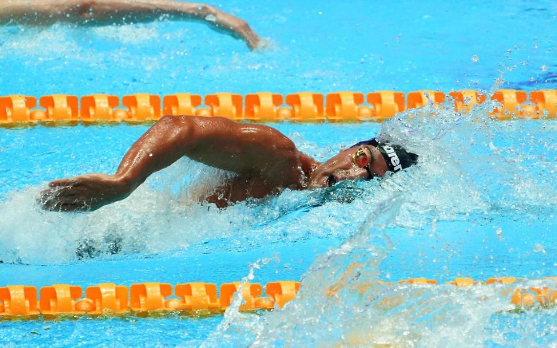 NUOTO. Gabriele Detti medaglia di bronzo nei 400 stile libero con il nuovo record italiano