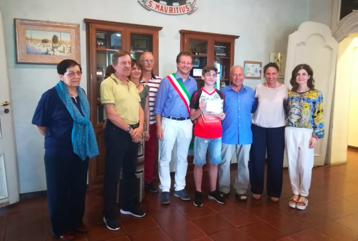 SAN MAURIZIO. Federico con i suoi pattini stravince in tutta Italia