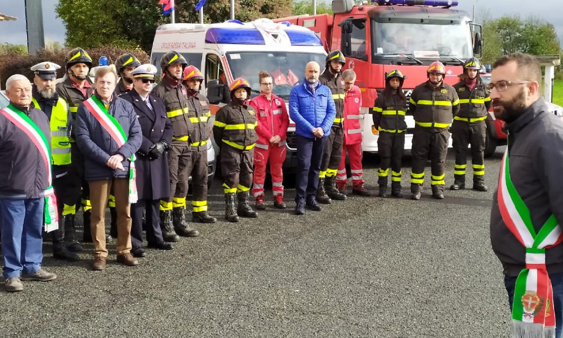 SAN MAURIZIO. Il ciriacese ricorda i vigili del fuoco di Quargnento