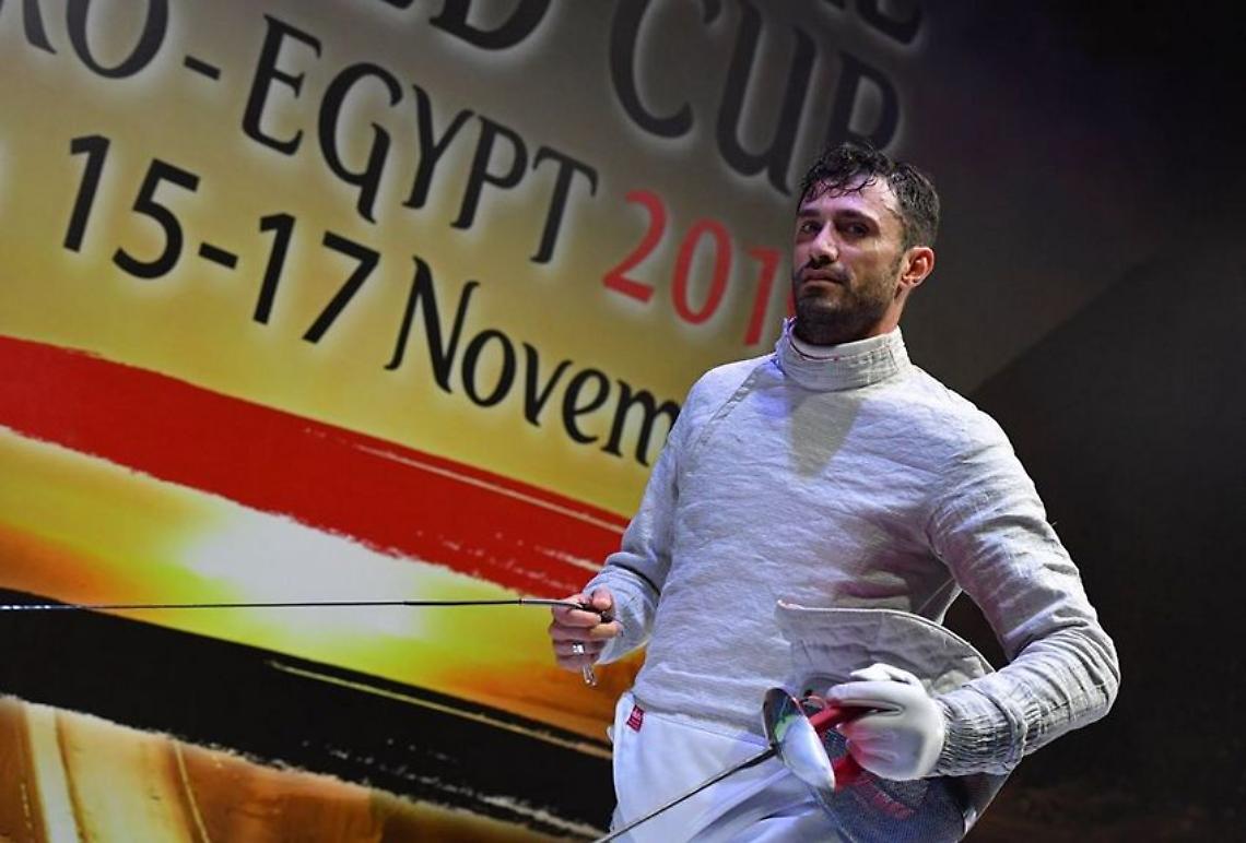 SCHERMA. Samele medaglia d'argento sulle pedane de Il Cairo