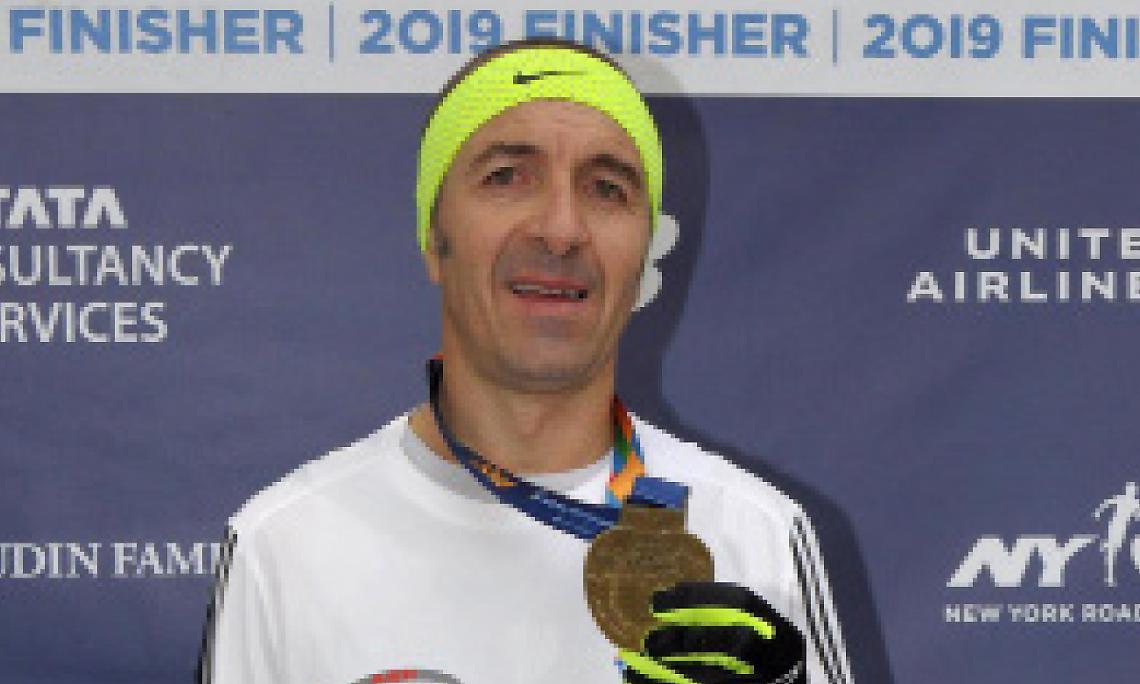 BOLGARO. Corre la prima maratona a New York e la dedica all’amico scomparso