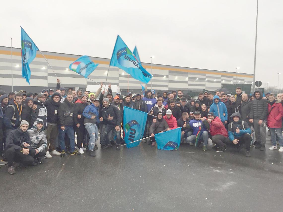 BRANDIZZO. Black Friday: corrieri tornano lavoro,resta stato agitazione
