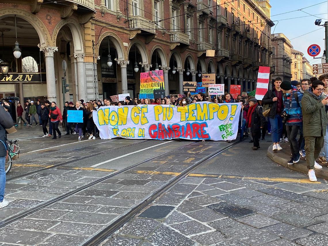 TORINO. Sciopero globale per il clima, tre i cortei