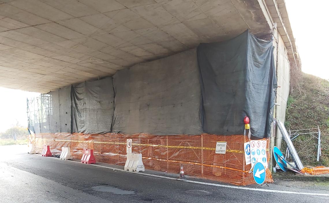 SETTIMO. Sp. 11 Padana superiore: lavori di risanamento sui sovrapassi e sottopassi