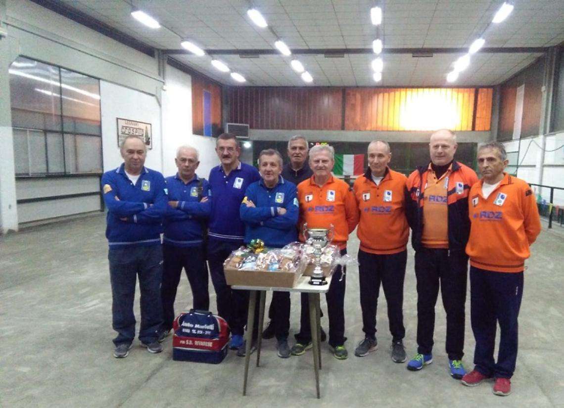 Bocce. L’SB Amici Bocce Ivrea vince la poule natalizia a casa della Pontese