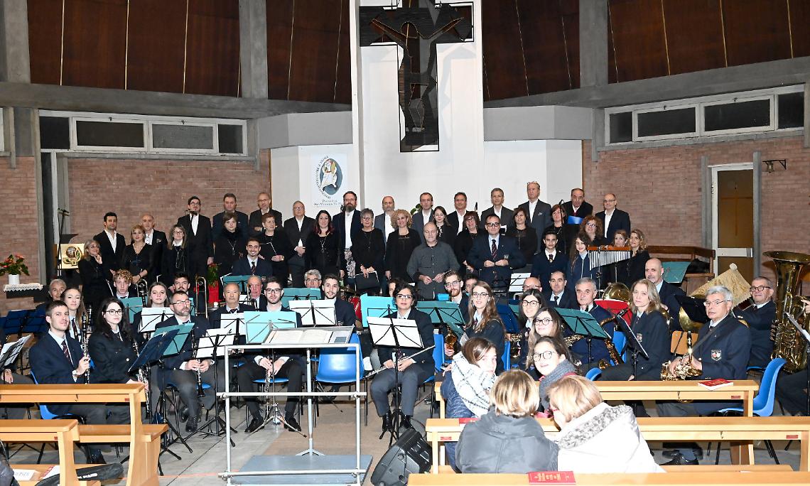 SETTIMO. Il Corpo musicale “Città di Settimo” festeggia S. Cecilia in concerto