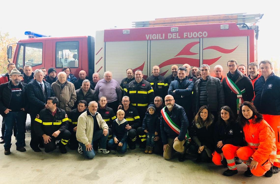 CUORGNÈ. I vigili del fuoco hanno festeggiato Santa Barbara