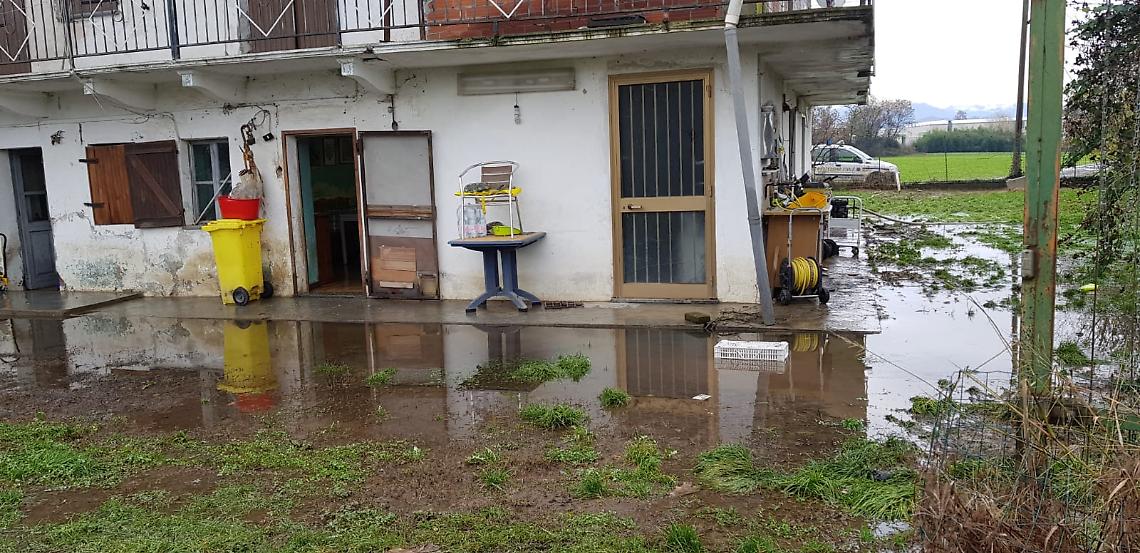 RIVARA. Si contano i danni delle piogge di novembre, il Comune chiede aiuto