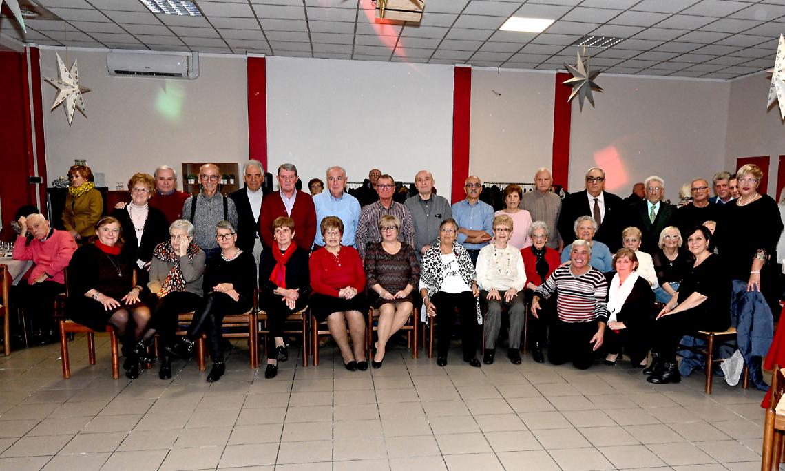 SETTIMO. Pranzo dell’associazione Pensionati alla bocciofila Asd Borgonuovo