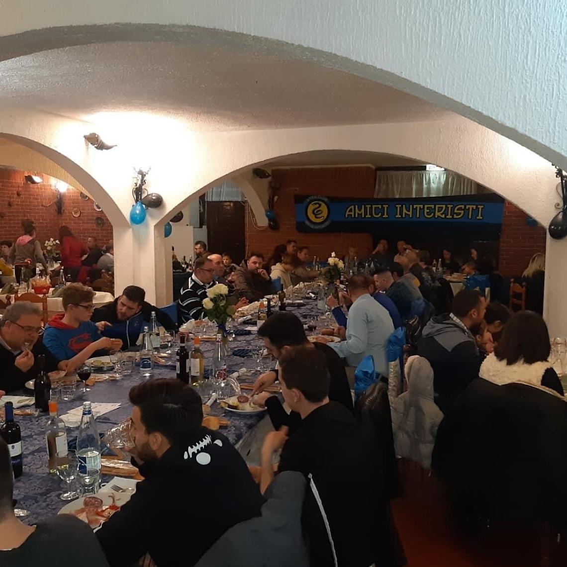 CALUSO. Festa di Natale per l'Inter Club Amici Interisti Canavese
