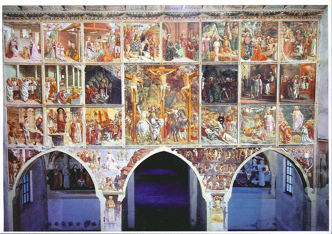 GLI AFFRESCHI DELLA CHIESA DI SAN BERNARDINO
