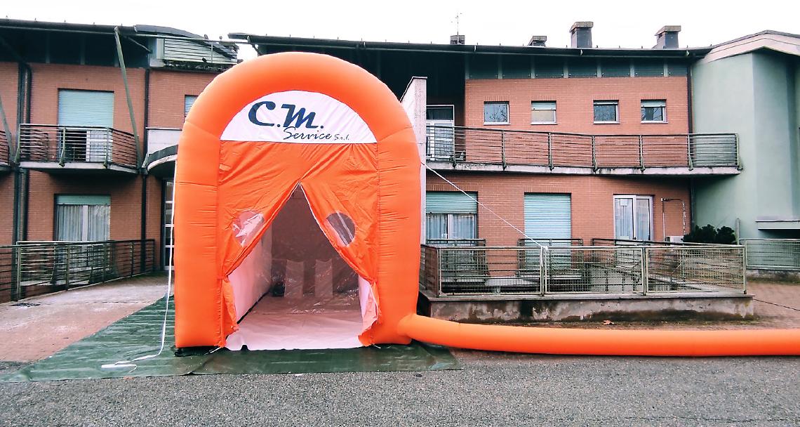 SETTIMO. La Rsa di via Vercelli inaugura  la sua “stanza degli abbracci”