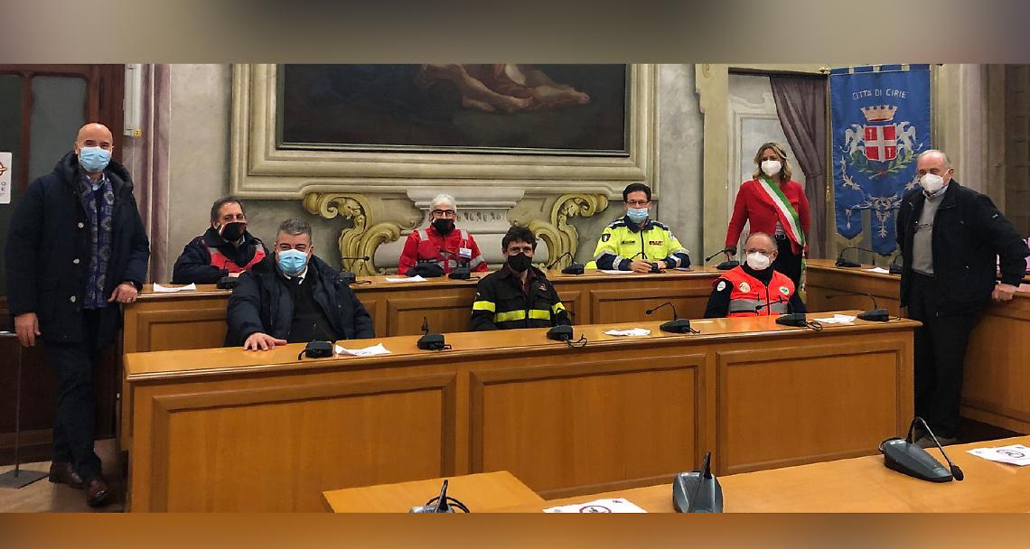 CIRIÈ. Un grazie ai volontari protagonisti della lotta contro il Covid