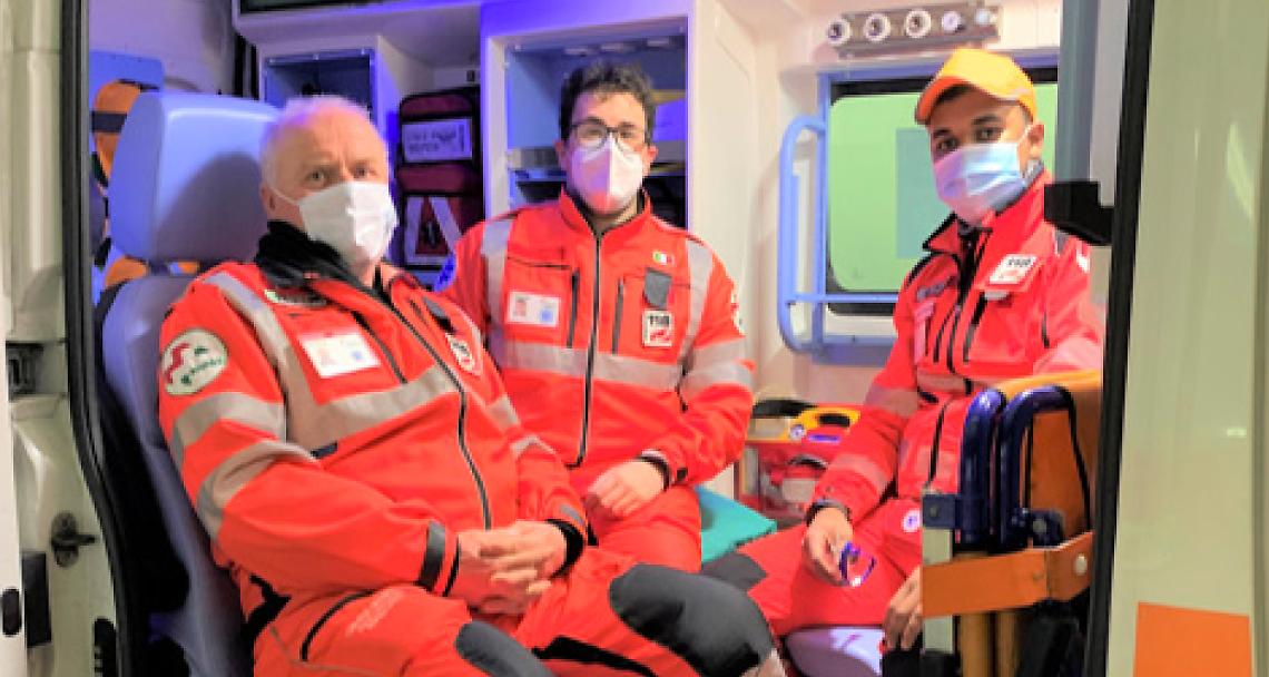 ALICE CASTELLO. Due nuovi volontari per la Croce Bianca