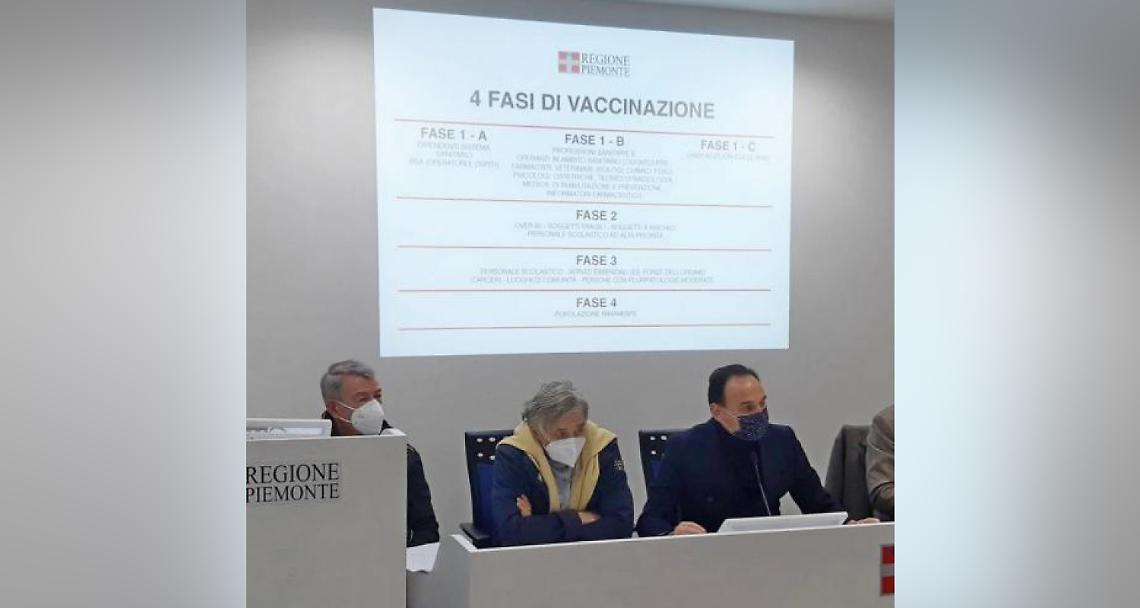 Coronavirus. In Piemonte, 10 mila vaccinati. Ecco il “piano” in quattro fasi