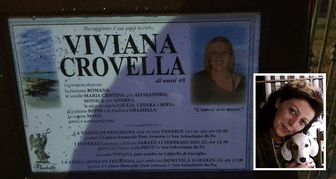 SAN SEBASTIANO. Ciao Viviana, meraviglioso spirito libero