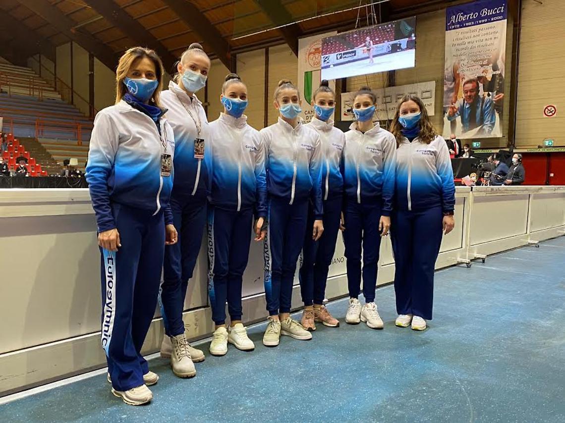 GINNASTICA RITMICA. Impresa strepitosa per Eurogymnica nella terza tappa di serie A1