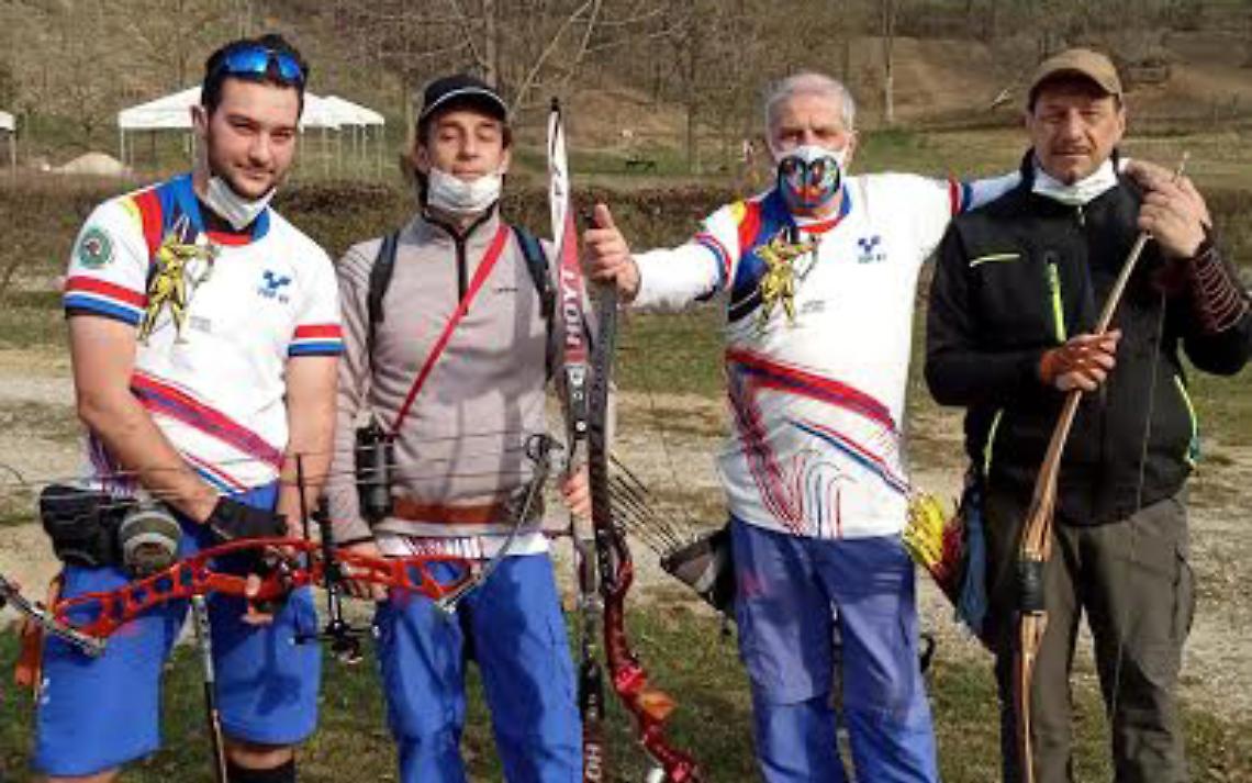 TIRO CON L'ARCO. Debutto all’aperto per gli Arcieri Varian