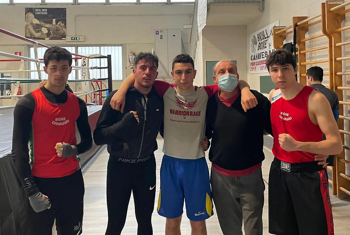 BOXE. A marzo la Boxe Chivasso porta sul ring tre suoi atleti